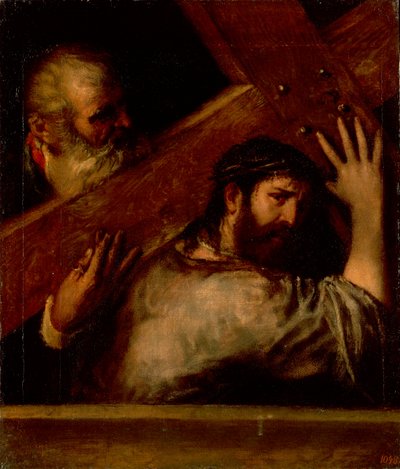 Carrying of the Cross by Tiziano Vecelli